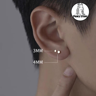 khuyên tai nam nữ basic tròn