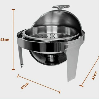 Nồi Hâm buffe 9 Lít cao cấp [ hàng dầy ], inox 304