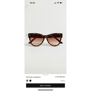 Kính mát Mango auth vợt sale