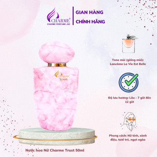 Nước hoa nữ Charme Trust 50ml, mùi hương hoa cỏ trái cây, tươi mát
