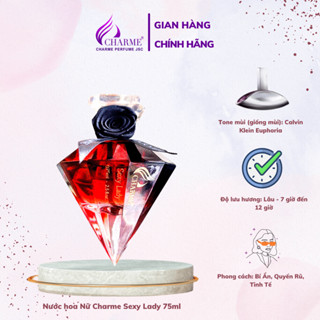 Nước Hoa Nữ Charme Sexy Lady 75ml sang trọng,chính hãng nốt hương trái cây bí ẩn và cuốn hút 