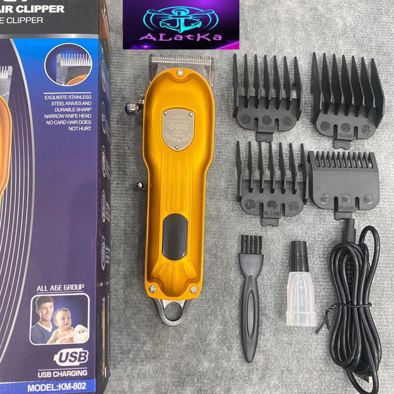 Tông đơ cắt tóc Kemei 802