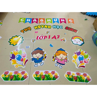 Set phụ huynh học sinh kèm tên lớp