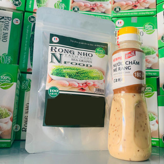 100G Rong Nho tách nước - Kèm 1 GÓI Sốt Mè
