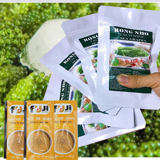 100gr Rong nho + Kèm sốt mè rang 15ML - MÁT GAN - GIẢI NHIỆT