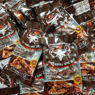Thịt trâu gác bếp A Hoa gói nhỏ 50gr kèm chấm chẩm chéo