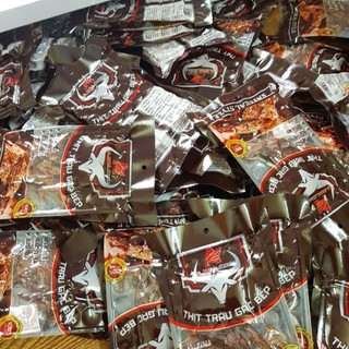 Thịt trâu gác bếp A Hoa gói nhỏ 50gr kèm chấm chẩm chéo