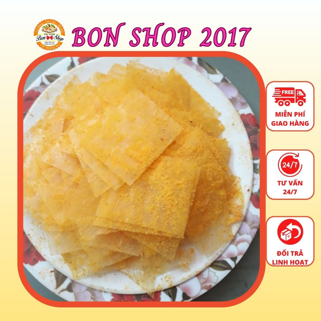 500G BÁNH TRÁNG LẮC PHÔ MAI THƠM NGON