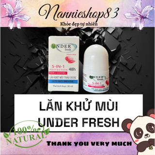 Lăn khử mùi under fresh 48h(ngăn mồ hôi,giảm thâm, sáng da,khử mùi,hôi nách,ngăn viêm cách, mùi unisex)