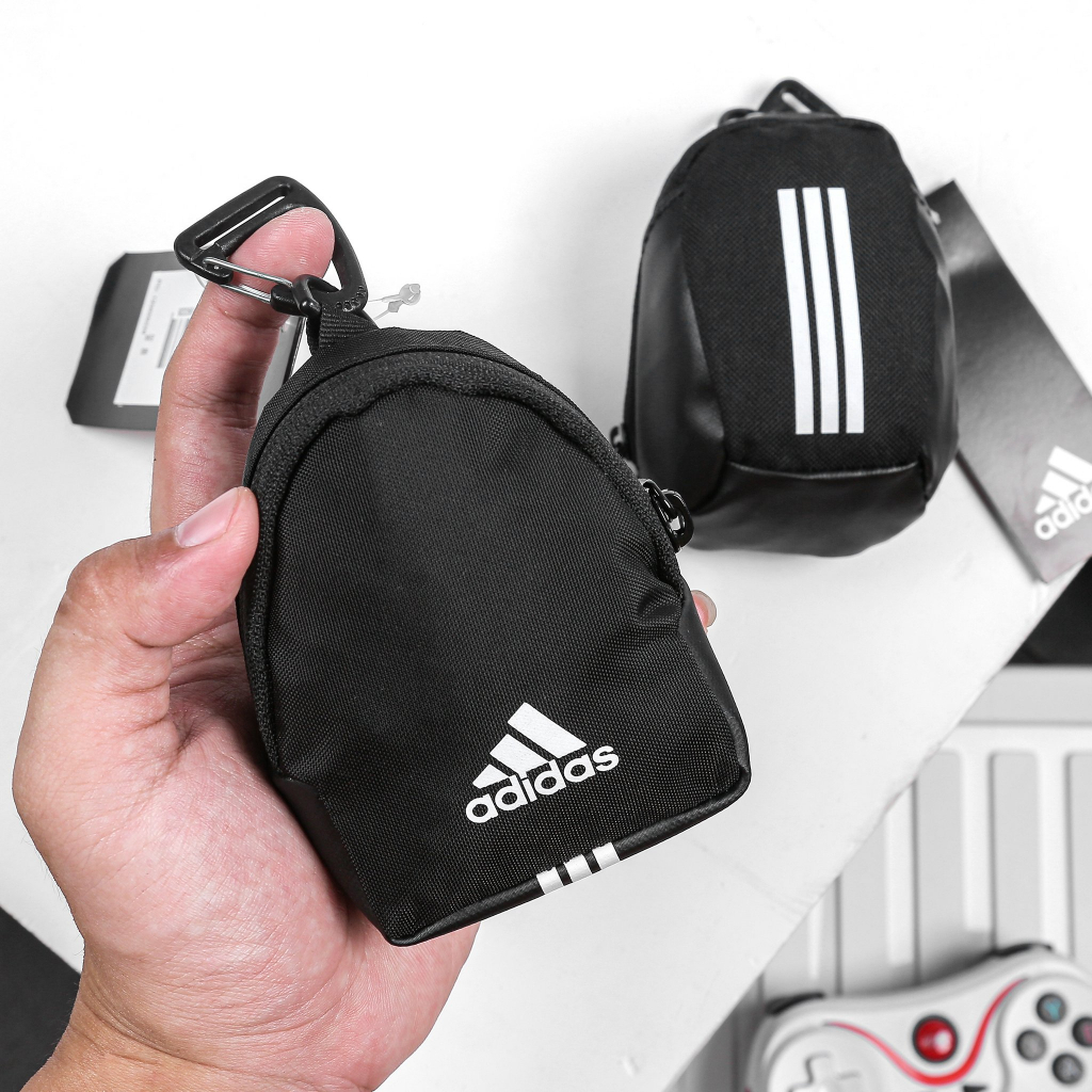 Móc khóa dạng balo mini A.didas Tiny Bag đựng các vật dụng cá nhân tiện lợi