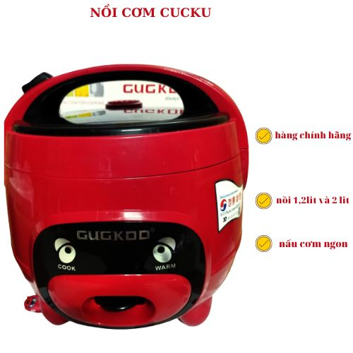 Nồi cơm điện cuckoo,nồi hàn quốc 2 lít,nấu cơm ngon,kiểu dáng mới nhất