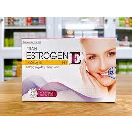 Viên uống cân bằng nội tiết, chống oxy hóa FRAN ESTROGEN E hộp 30 viên