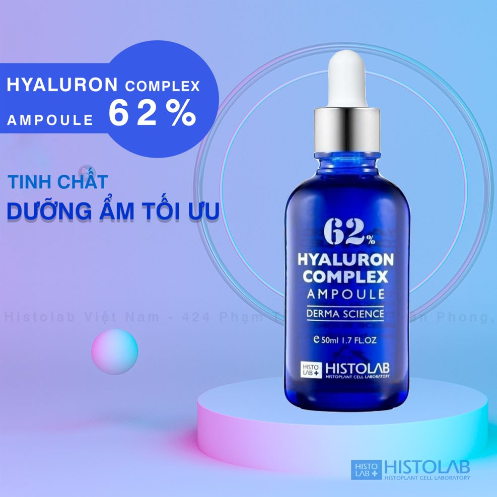 Tinh chất Cấp ẩm sâu HISTOLAB 62 hyaluron complex ampoule