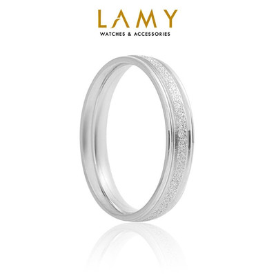 Nhẫn Nam LAMY Dual Milgrain Silver Ring 8004