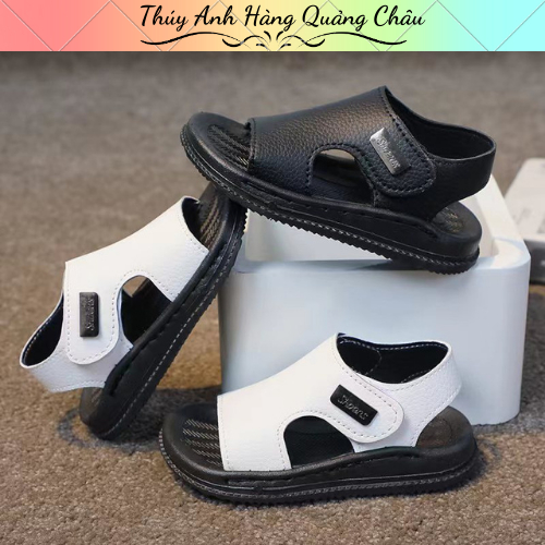 Dép Sandal Bé Trai Da PU Mềm Phong Cách Hàn Quốc - Hàng Loai 1 (105)
