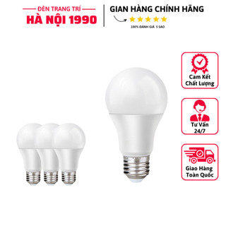 Combo 20 bóng đèn led 3w kín nước,bóng led bulb tròn 3w ánh sáng trắng/vàng