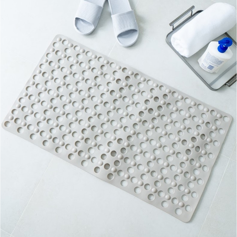 Thảm Lót Nhà Tắm PVC Chống Trơn Trượt Có Rãnh Thoát Nước
