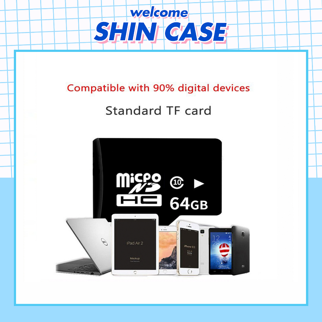 Thẻ Nhớ 4GB  8GB 16GB 32GB 64GB 128GB 256GB 512GB Tốc Độ Cao Hỗ Trợ Thẻ TF Cho CCTV/Camera /Điện Thoại /Thẻ SD/ShinCase