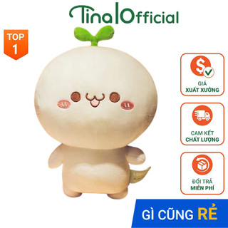 Gấu bông rau mầm giá rẻ, thú nhồi bông siêu mềm mịn và cute cho bé mini size 35cm TNIA OFFICIAL