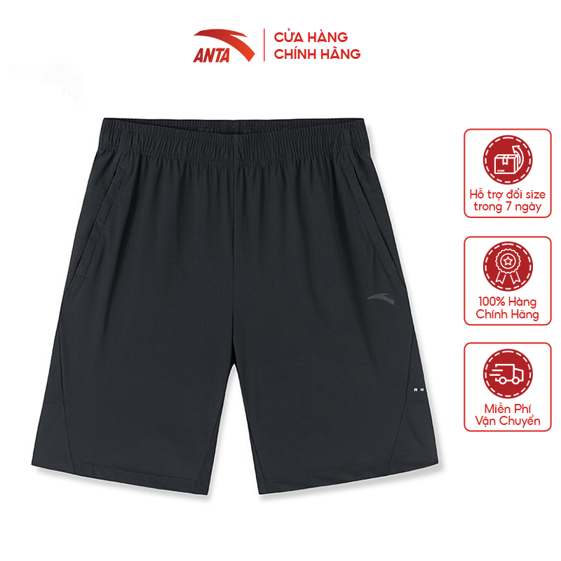 Quần short thể thao nam Cross-training A - CHILL TOUCH ANTA, Quần thể thao nam 852237320