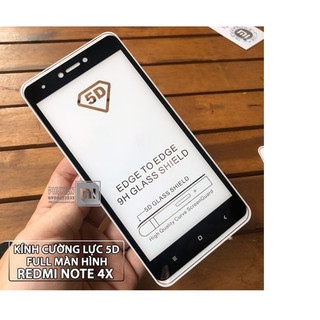 Kính cường lực 9D cho điện thoại Xiaomi Redmi Note 4, Note 4X Full màn hình ôm sát viền máy