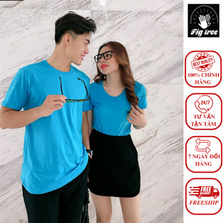 Set áo thun unisex fig tree xanh ngọc