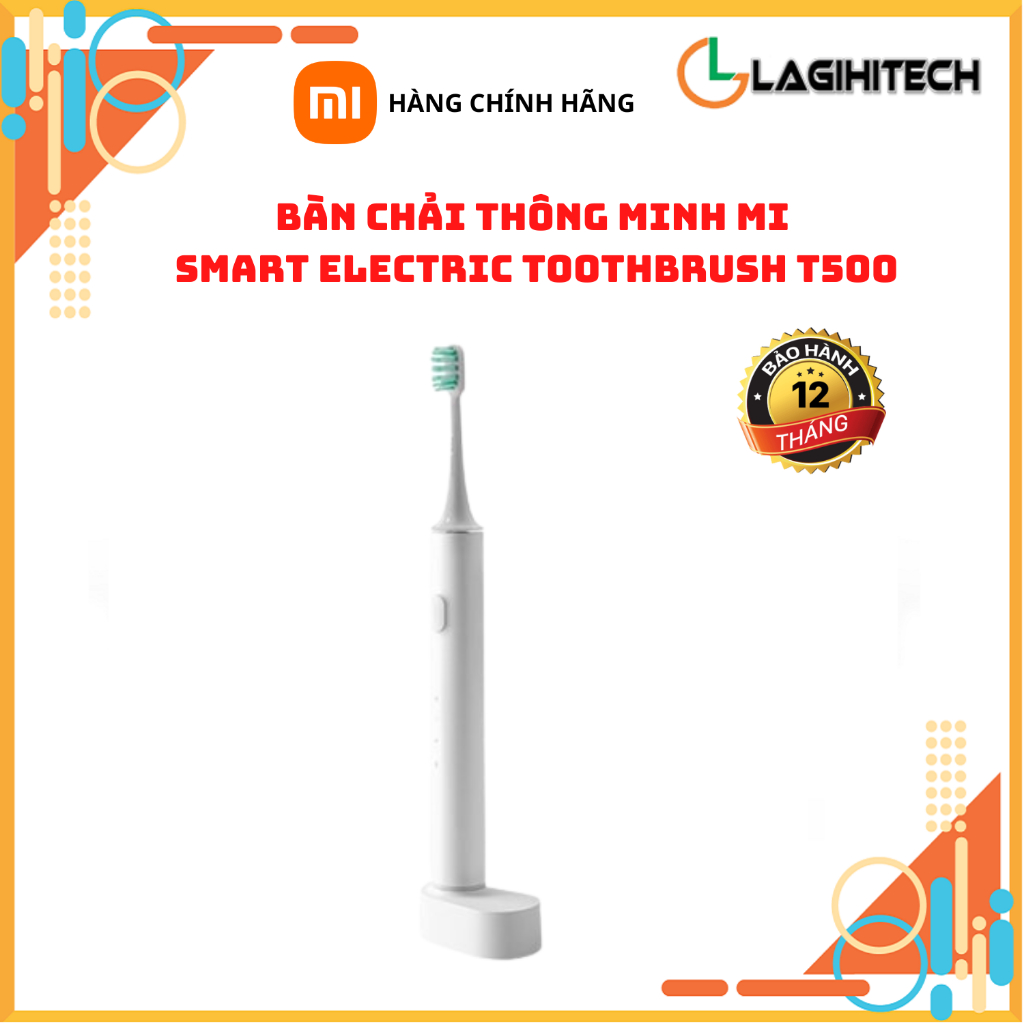 Bàn chải thông minh Mi Smart Electric Toothbrush T500 - Bản Quốc Tế - Hàng Chính Hãng FPT