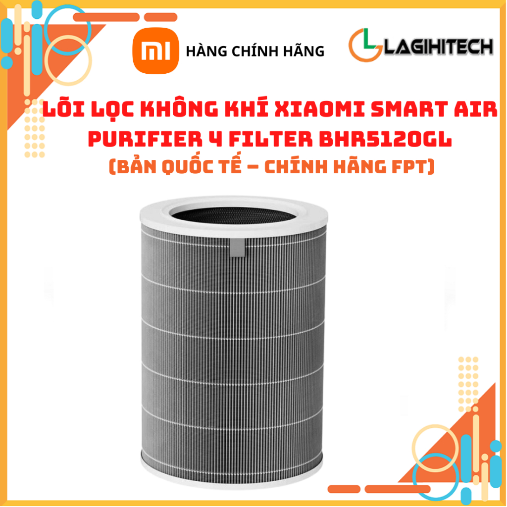 Lõi lọc thay thế Xiaomi Smart Air Purifier 4 Filter / Purifier 4 Lite Filter BẢN QUỐC TẾ - Hàng Chính Hãng FPT