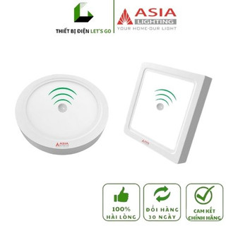 Đèn ốp nổi cảm biến 12w - 18w asia