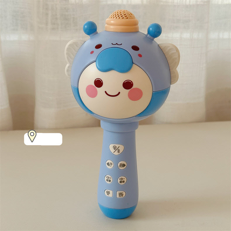 Đồ chơi Micro Không Dây Bằng Nhựa Cho Trẻ Em Kết Nối Bluetooth