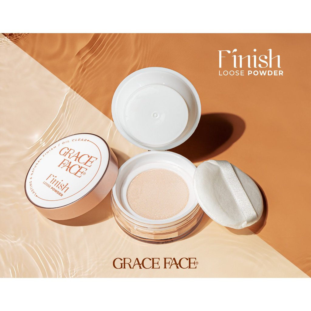 Phấn phủ kiềm dầu dạng bột Grace Face