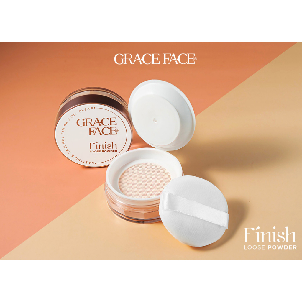 Phấn phủ kiềm dầu dạng bột Grace Face