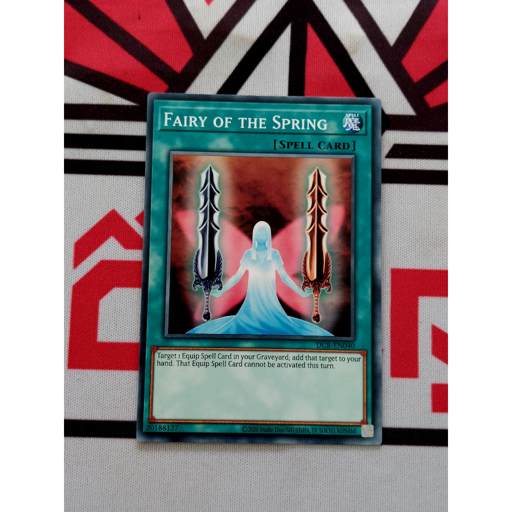 Thẻ Bài Yugioh Spell Fairy of the Spring - DCR-EN040 - Common