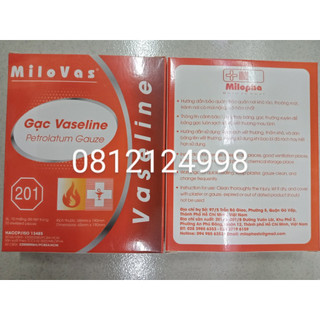 Gạc dán bỏng vaseline 10 miếng