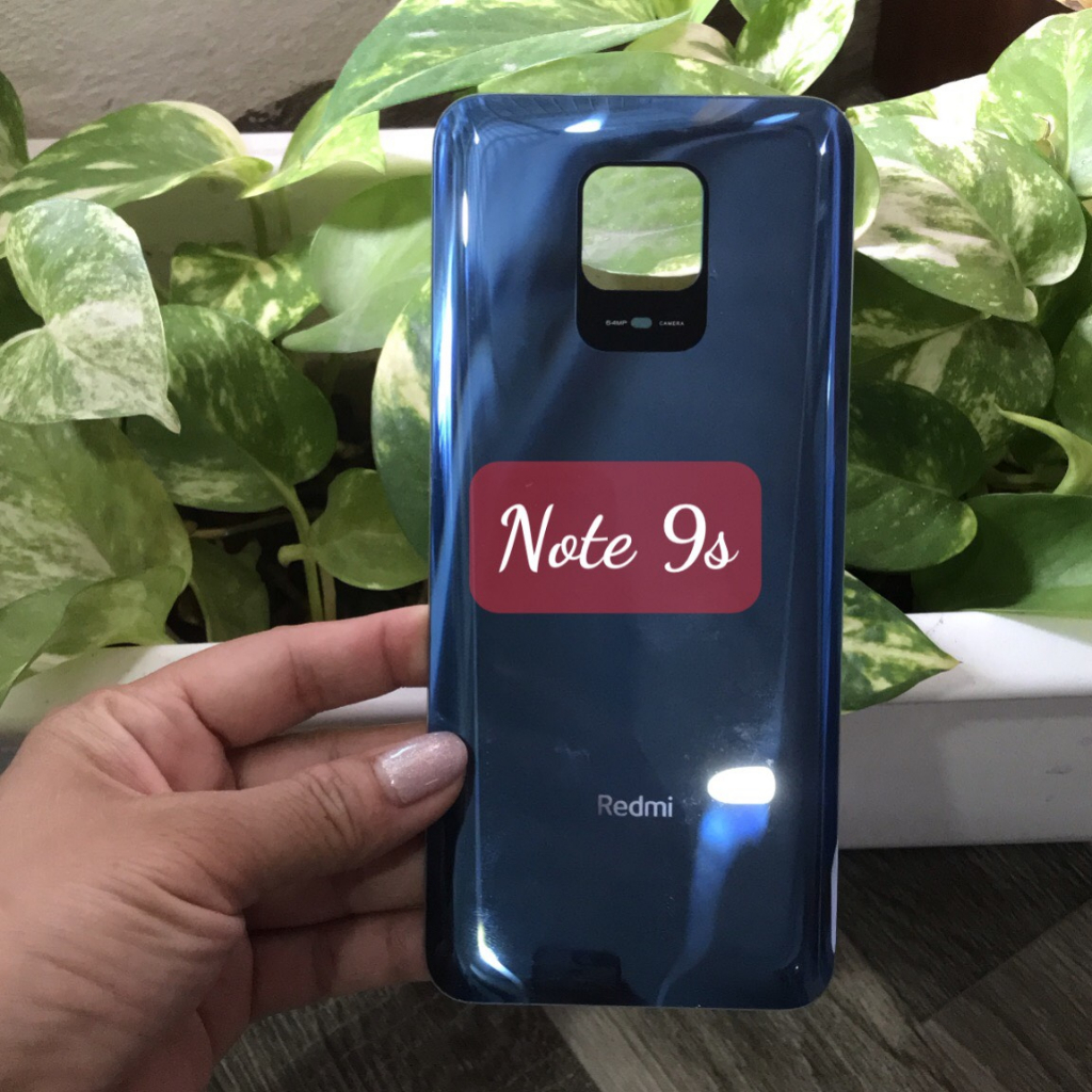 Nắp lưng Xiaomi Redmi Note 9s . kính lưng redmi note 9