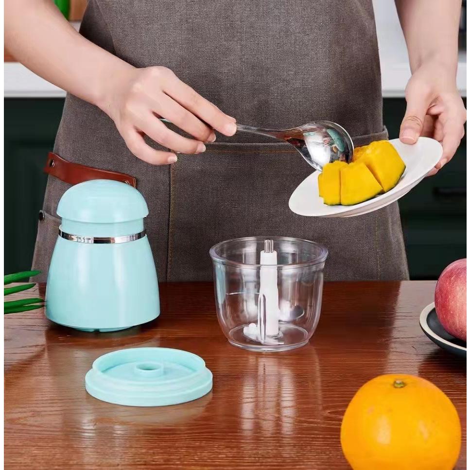 Máy Xay Đa Năng 3 Lưỡi Cối Cho Bé Ăn Dặm, Máy Xay Cho Bé Ăn Dặm