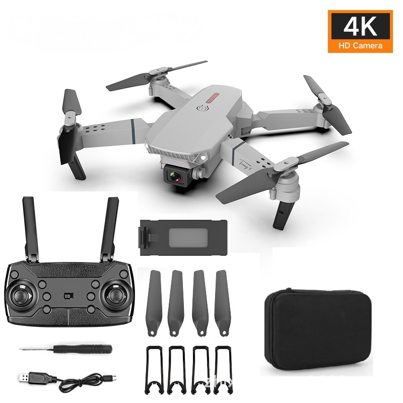 Máy Bay Điểu Khiển Từ Xa 4 Cánh, Flycam E88 Pro, Máy Bay Không Người Lái | BigBuy360 - bigbuy360.vn