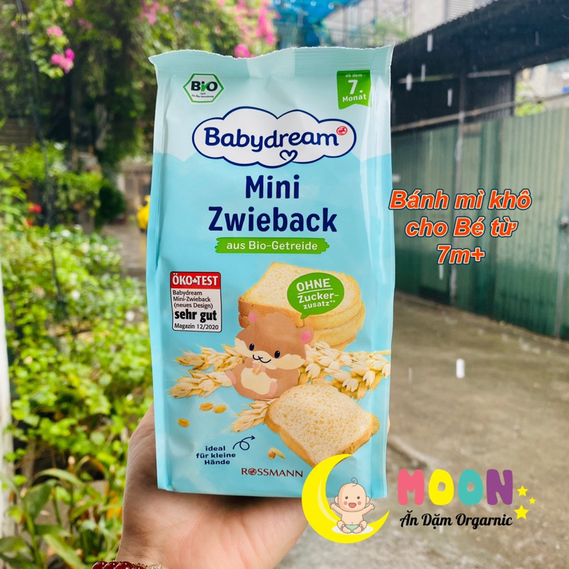 Bánh mỳ hữu cơ Baby Dream 7m Date: 2024