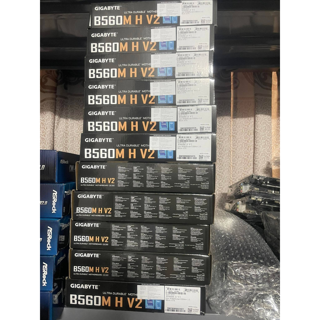20 combo - Main Giga- GA-B560M H V2 new - CPU CORE I7 11700 new box nk