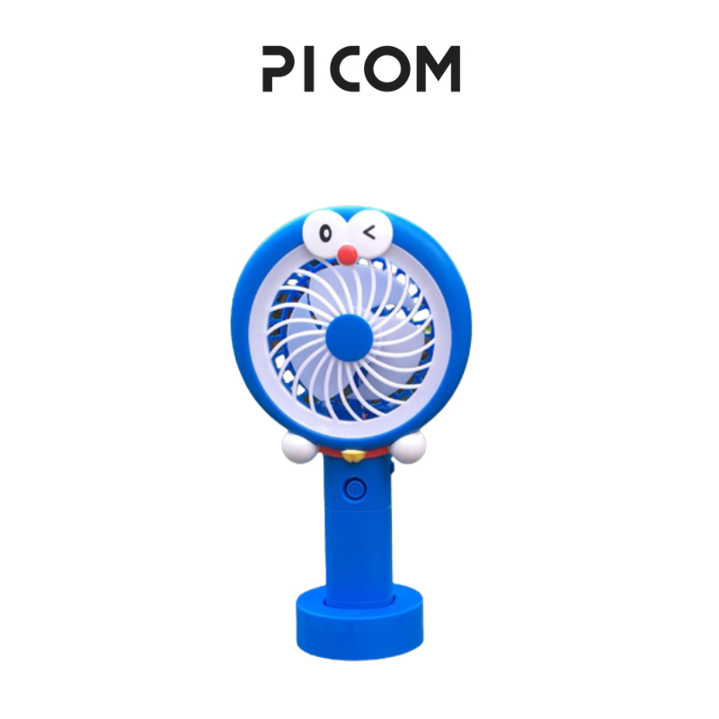 Quạt Tích Điện Mini Có Đế Để Bàn 8803 8804 8805 Picom