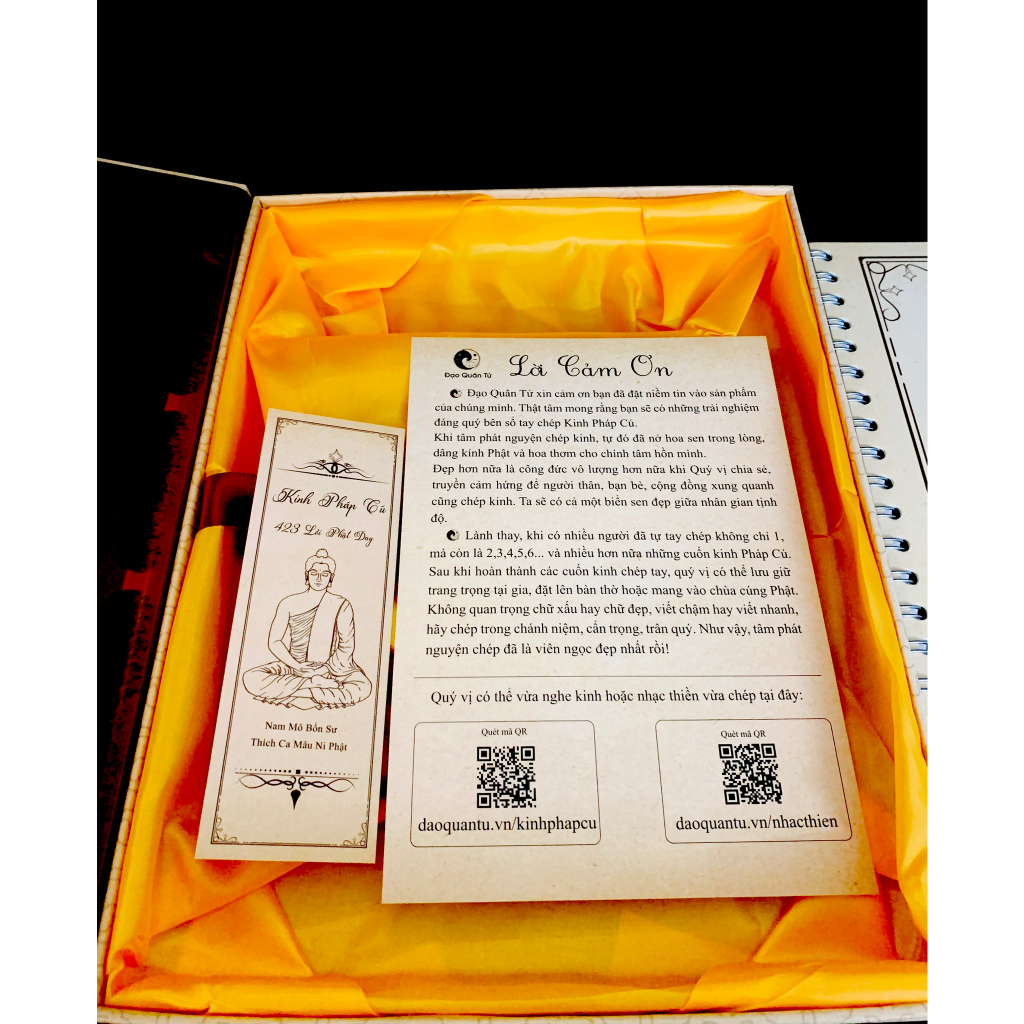 SỔ CHÉP KINH PHÁP CÚ