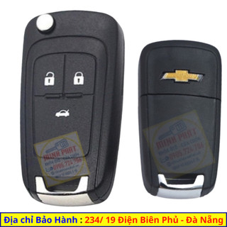 Vỏ Chìa Khoá Cho Xe Chevrolet Cruze, Colorado, Orlando V10