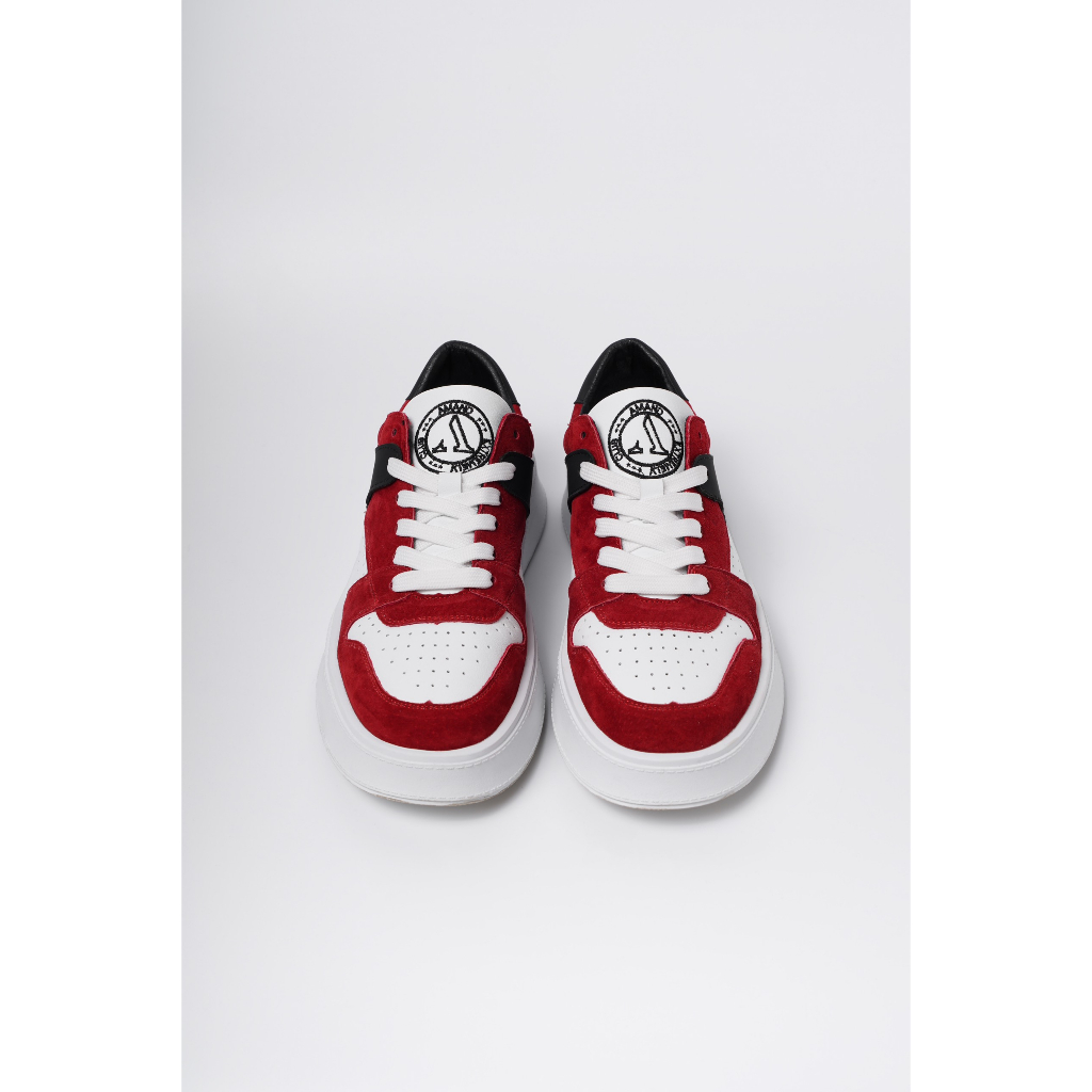 Giày thể thao Amand Low Top Signature Logo Sneaker - GD004/Red