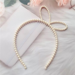 Bờm tóc cho bé gái, bờm tóc hạt trai dễ thương hình đáng yêu K006