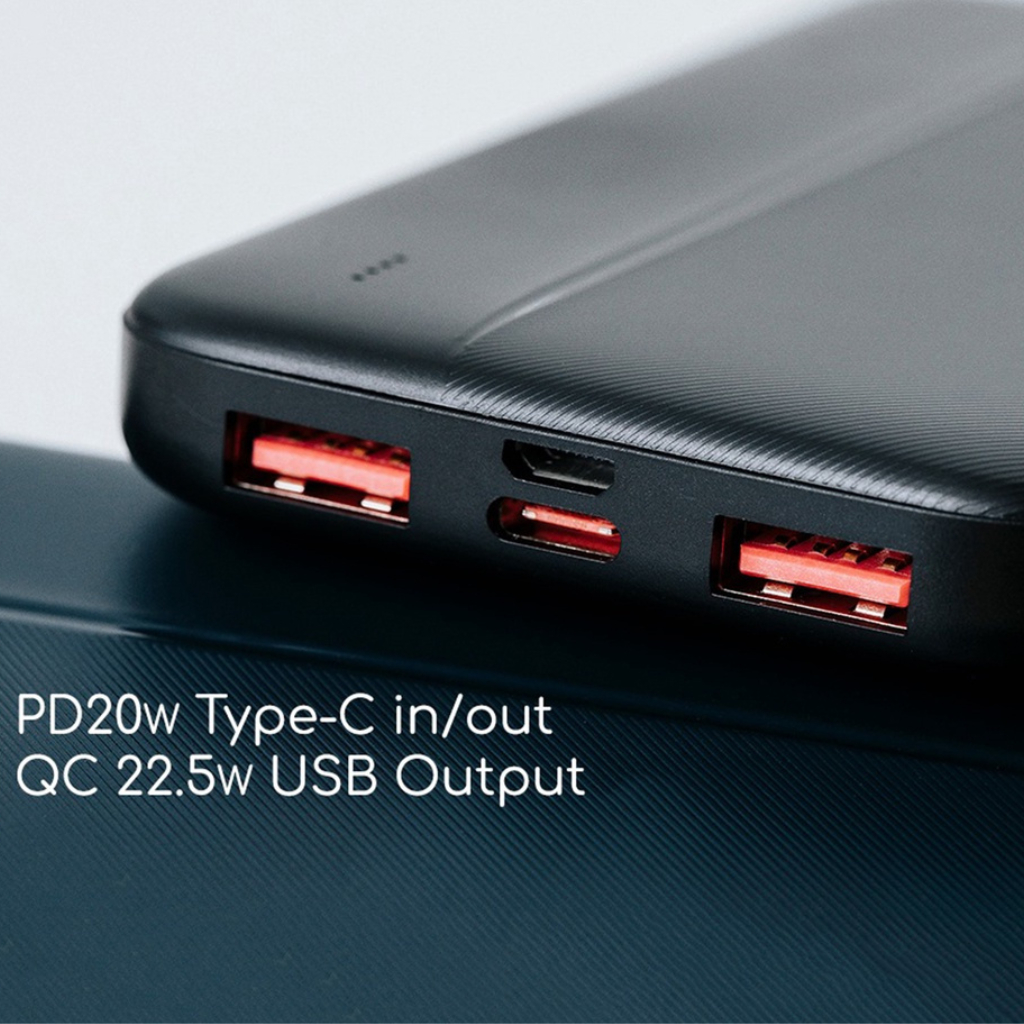 Sạc dự phòng 20000mah Remax Rpp 212 hỗ trợ sạc nhanh 18w, 20w và 22.5w- Bảo hành 12 tháng