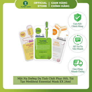 Mặt Nạ Trắng Da Cung cấp Dưỡng Chất Phục Hồi, Tái Tạo Mediheal Essential Mask EX 24ml