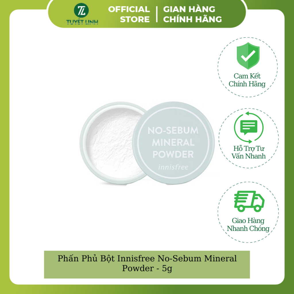 Phấn Phủ Bột Innisfree No-Sebum Mineral Powder - 5g