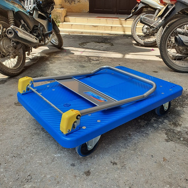 Xe đẩy hàng 4 bánh 300kg gấp gọn cao cấp NEW Feida FD-300S