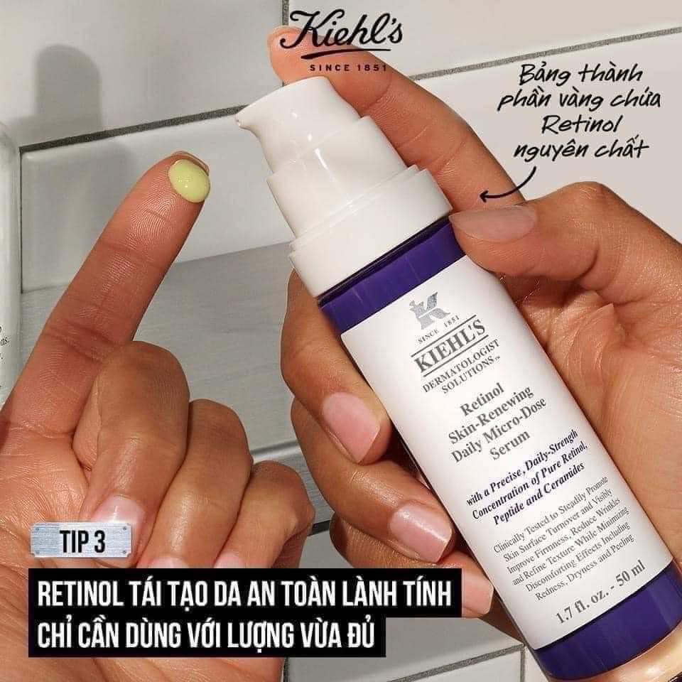 Tinh Chất Retinol Micro-Dose Giúp Da Tái Tạo, Căng Mướt & Sáng Khỏe dung tích