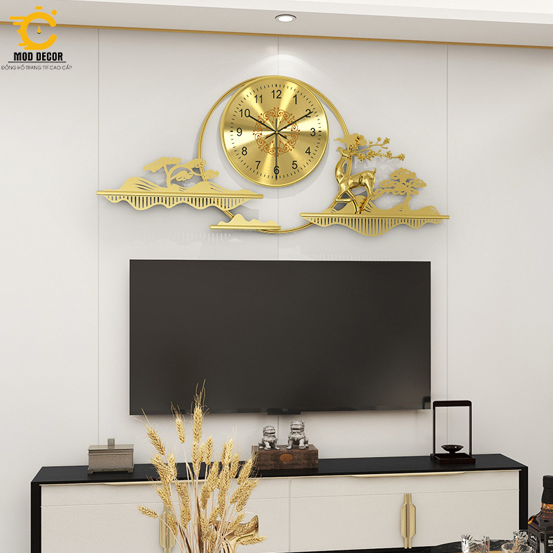 Đồng hồ treo tường trang trí công phượng MOD Decor, Lianzhang mã 293